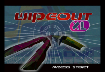 WipEout XL Title Screen